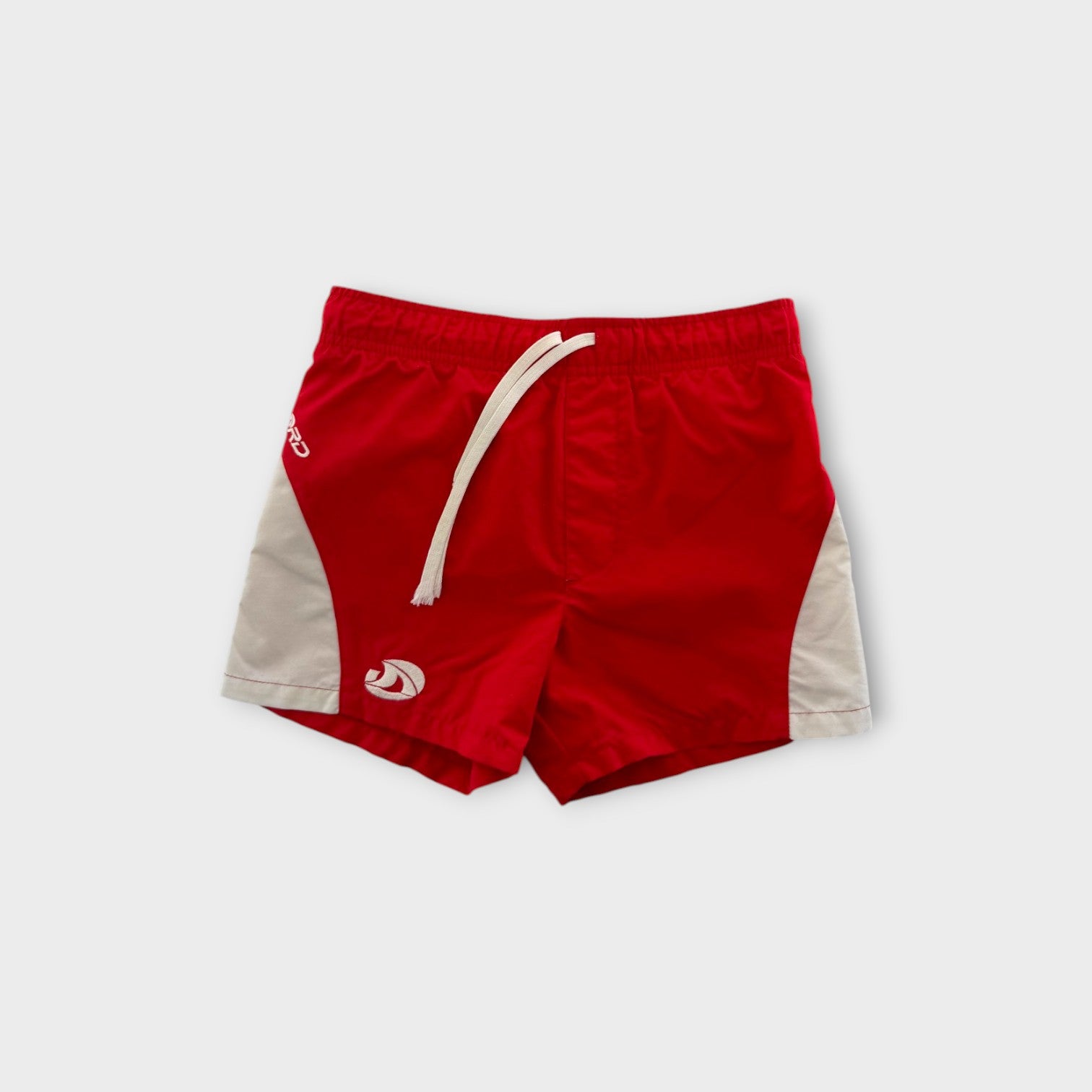 Vintage Red Swim Shorts, Size 5-6