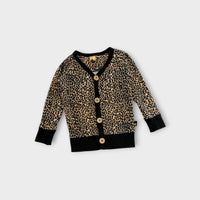 Rock Your Kid Leopard Print Cardigan, Size 2
