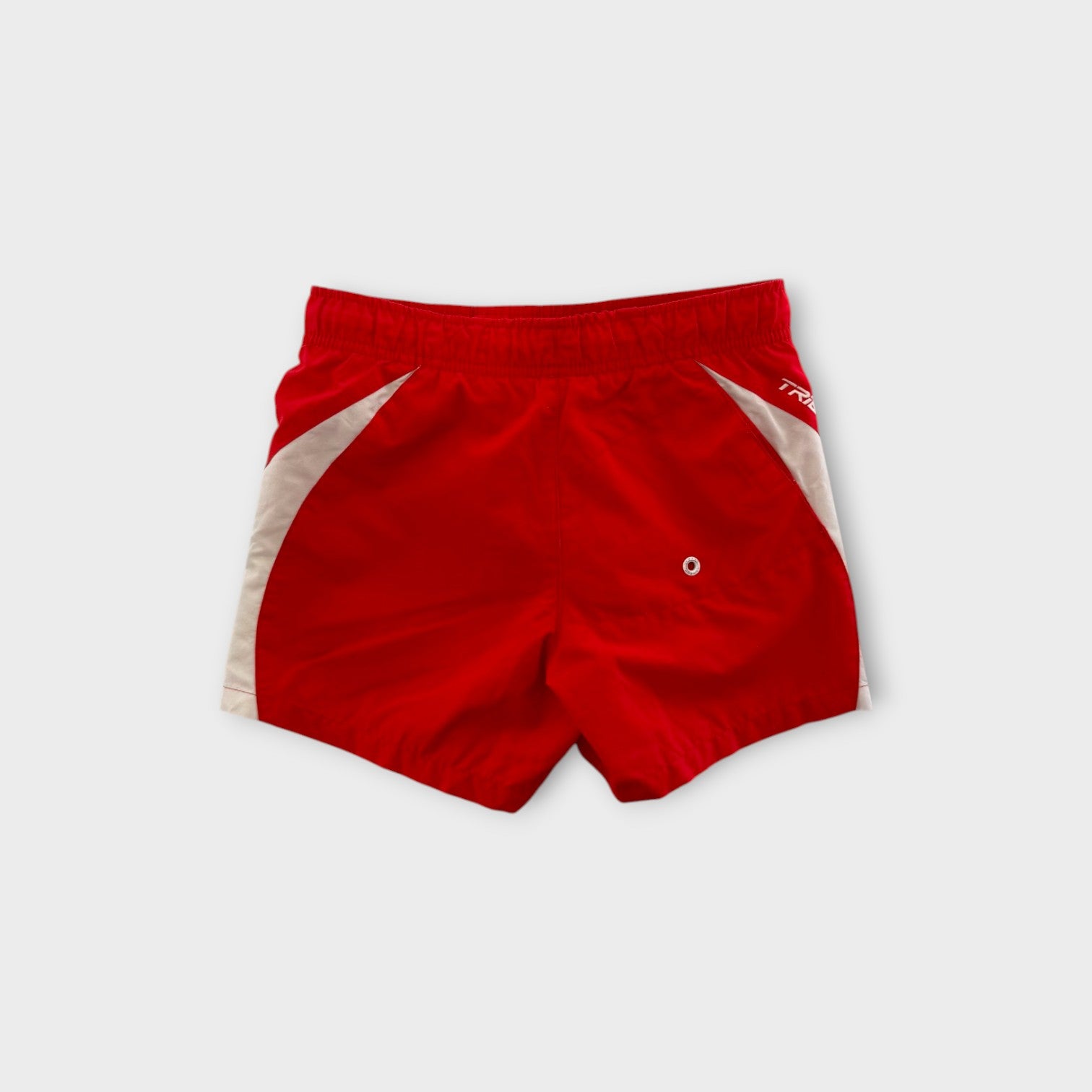 Vintage Red Swim Shorts, Size 5-6
