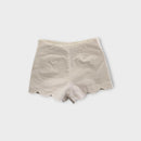 Jacadi Paris White Scollop Shorts, Size 6