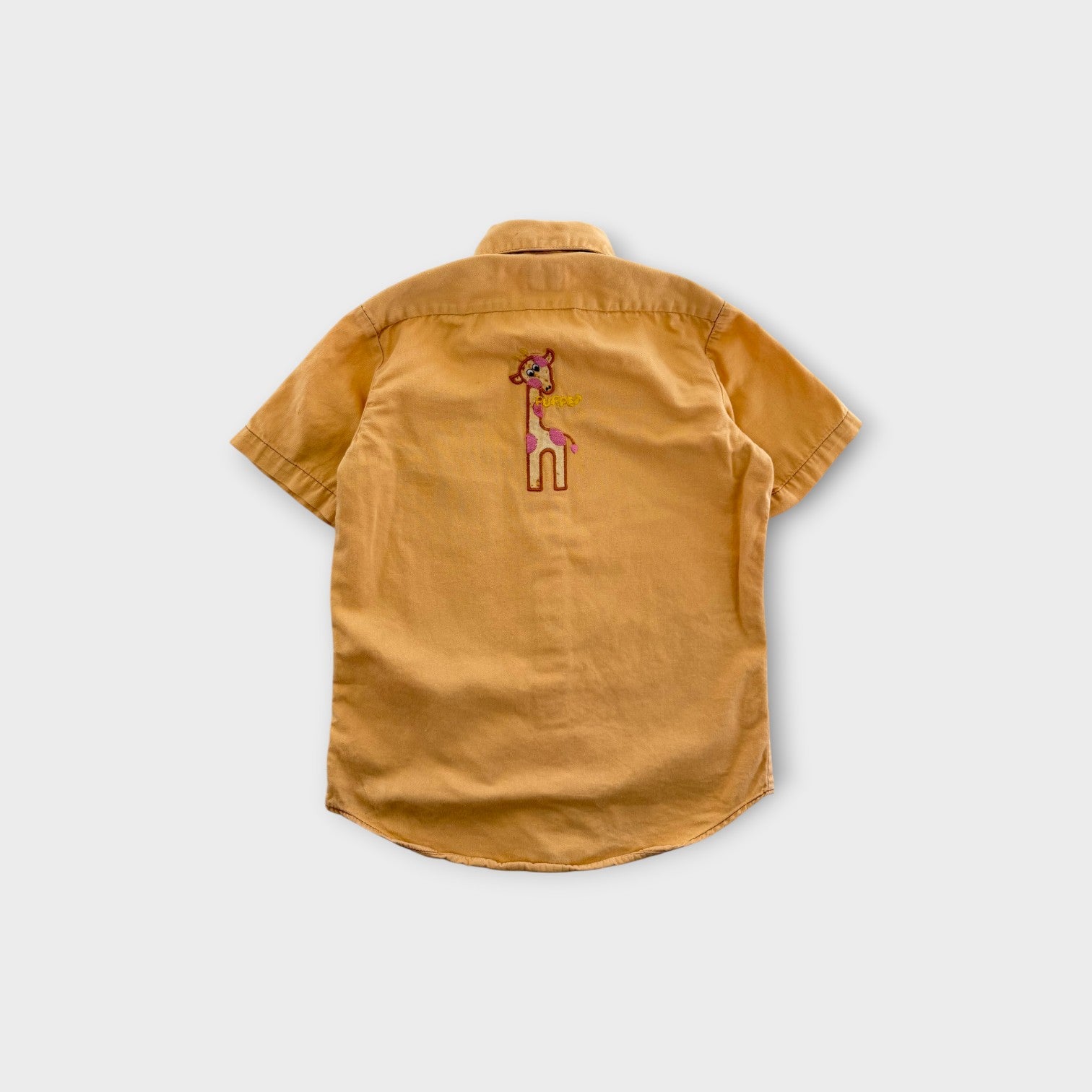Vintage Giraffe Shirt, Size 6-7