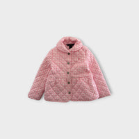 RL Gingham Puffer Jacket, Size 4