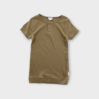 Jamie Kay Taupe T-Shirt, Size 6