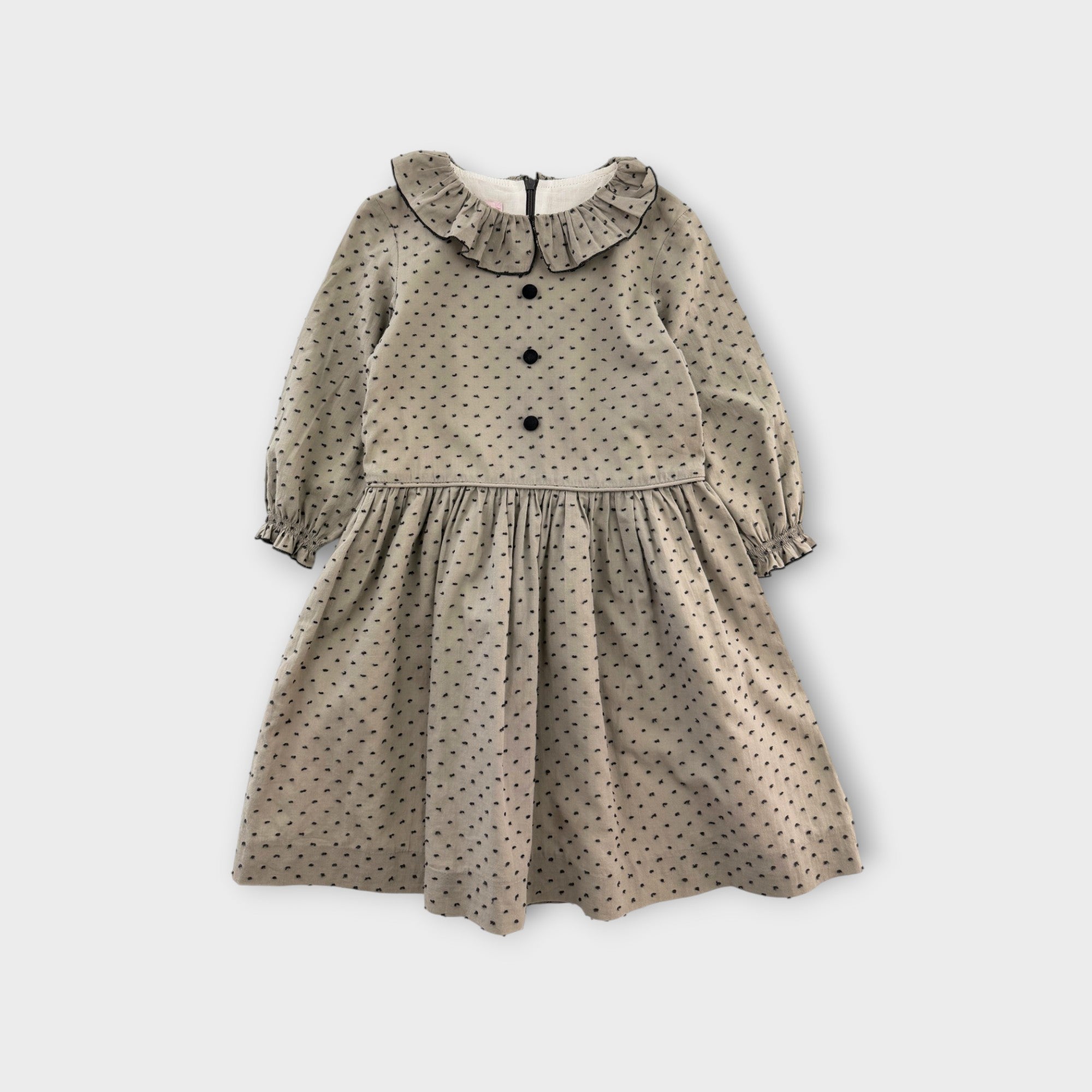La Coqueta Dotted Swiss Dress, Size 7
