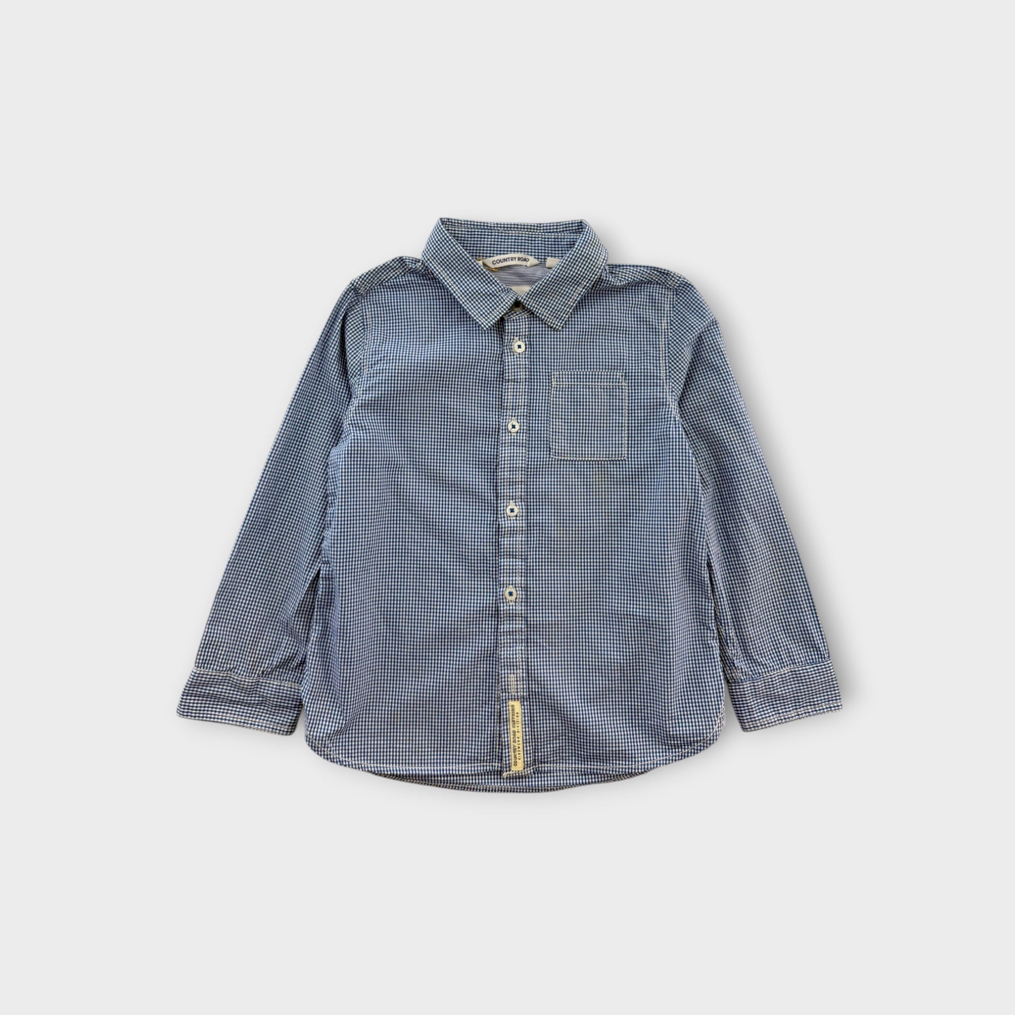 Country Road Check Shirt, Size 5