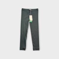 Jamie Kay Teal Ribbed Leggings, Size 6