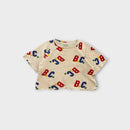 Bobo Choses Cream T-Shirt, Size 6-7
