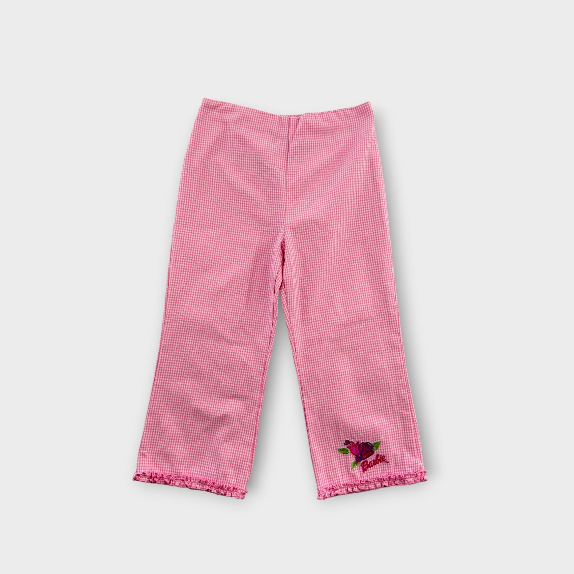 Retro Barbie Gingham Pants, Size 8