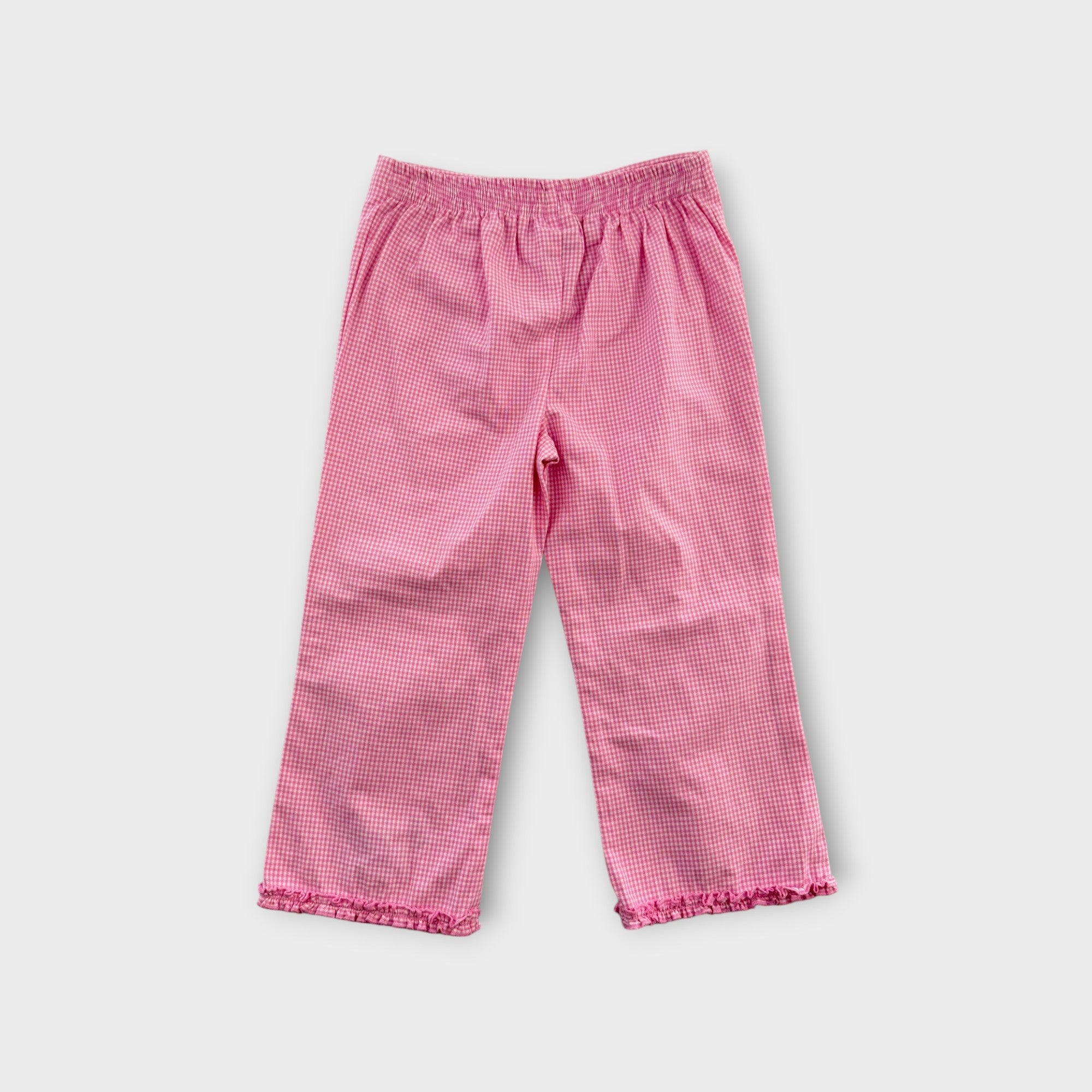 Retro Barbie Gingham Pants, Size 8