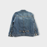 Vintage Levi's Sherpa-Lined Denim Jacket, Size 6