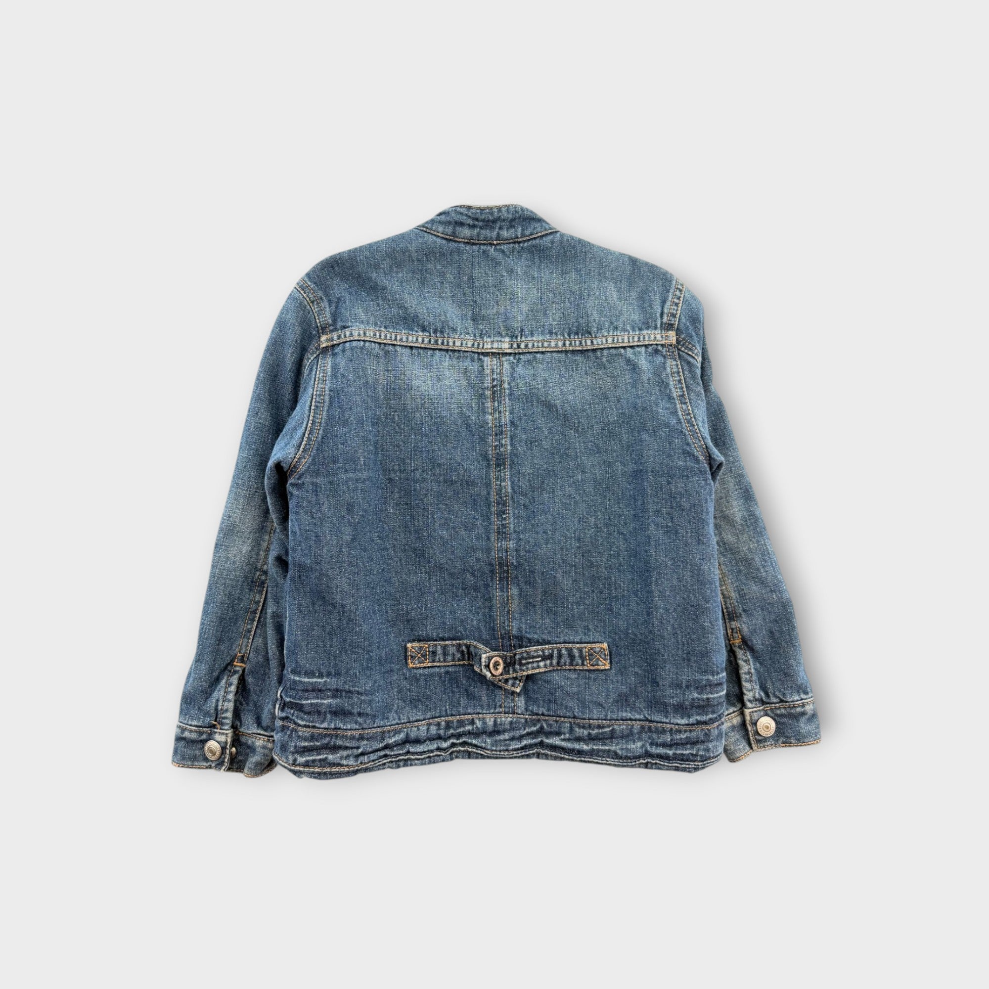 Vintage Levi's Sherpa-Lined Denim Jacket, Size 6