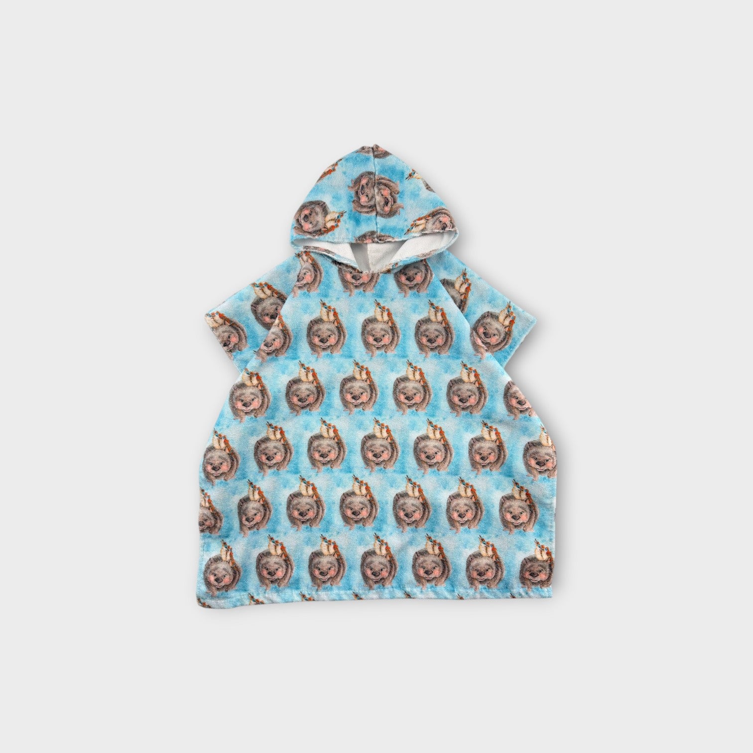 Cheeky Chickadee Wombat Towel