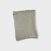 Baby Sheridan Grey Knit Blanket