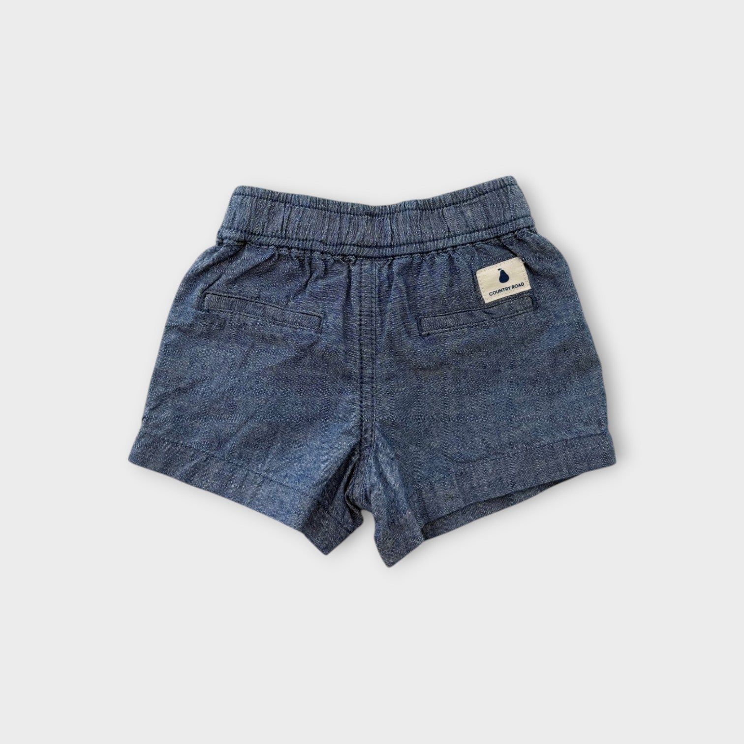 Country Road Chambray Shorts, Size 000