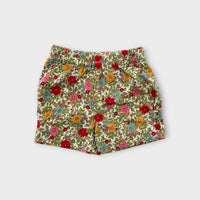 Handmade Floral Shorts, Size 000
