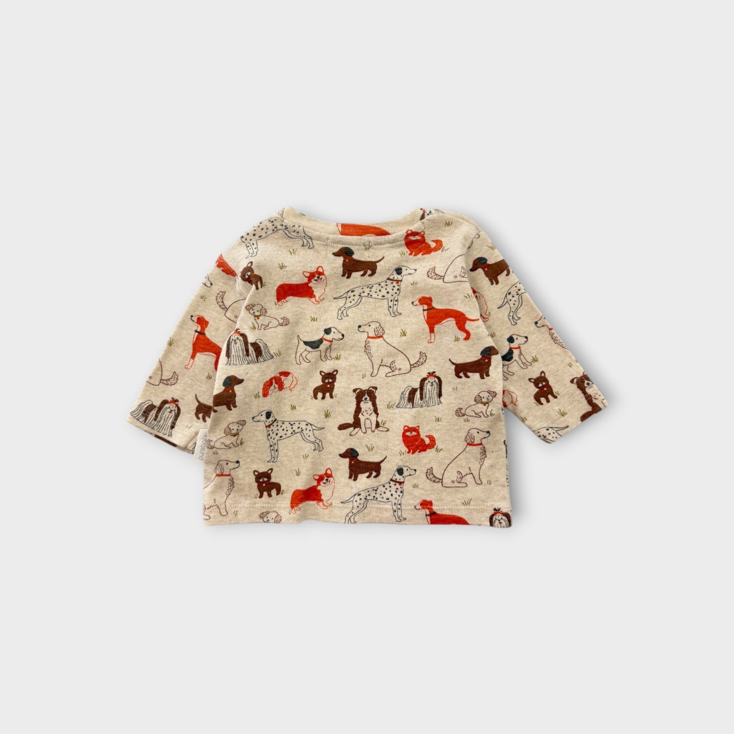 Purebaby Puppy Long Sleeve, Size 0000