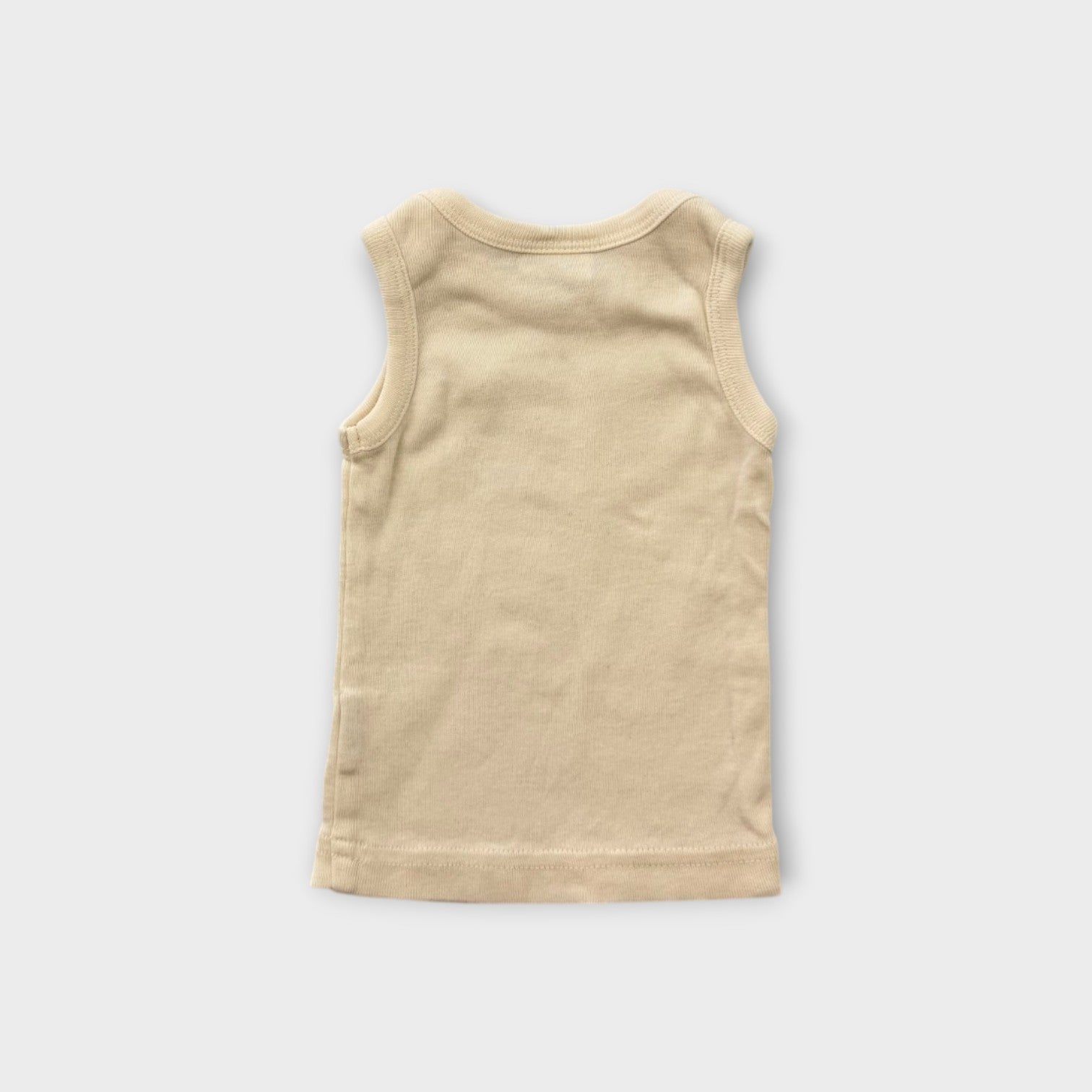 Nature Baby Cream Singlet, Size 0000
