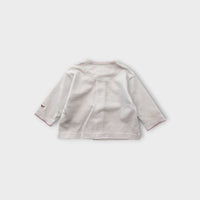 Rose Embroidered Cardigan, Size 0000