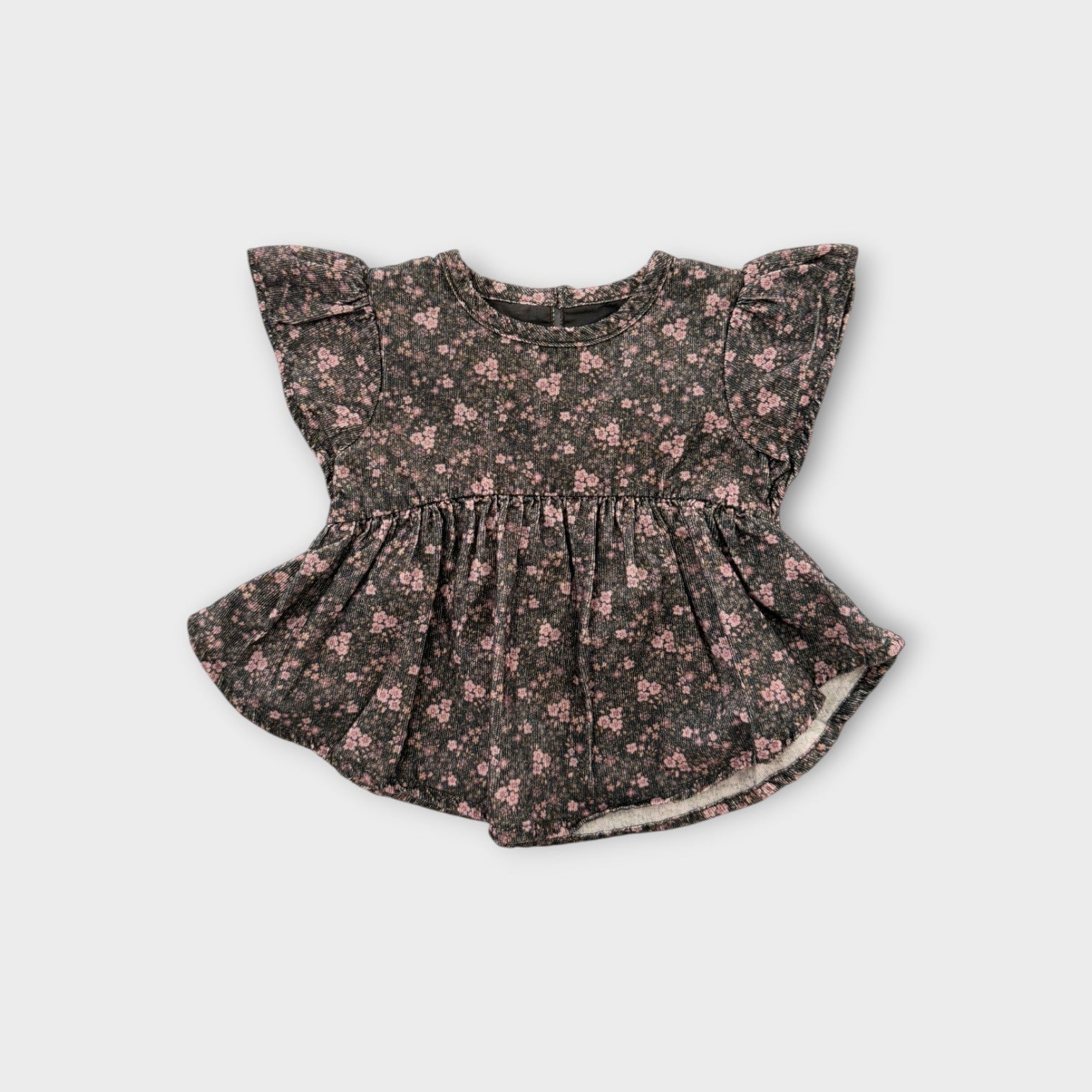 Jamie Kay Dark Floral Blouse, Size 000