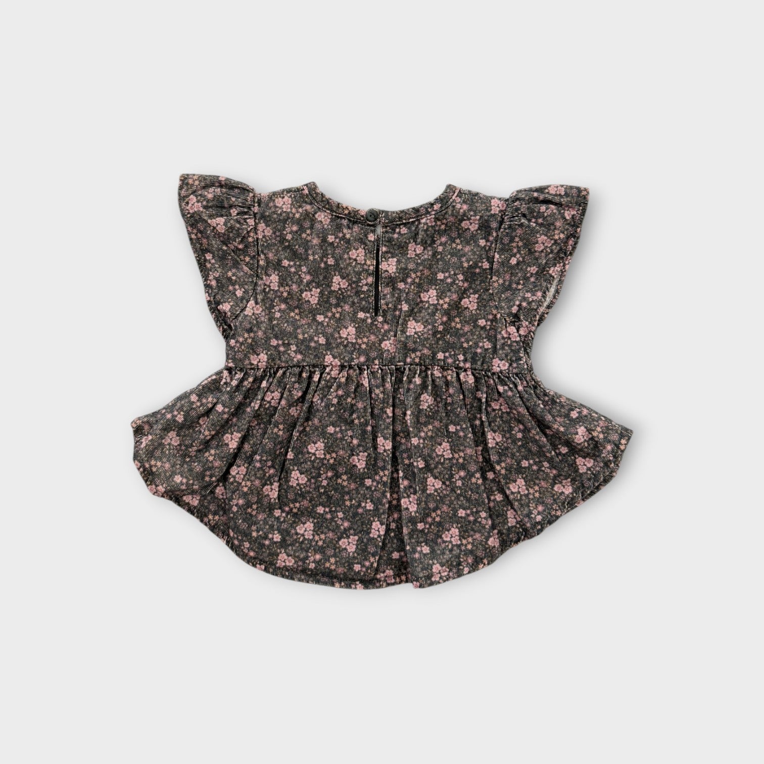 Jamie Kay Dark Floral Blouse, Size 000