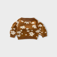 GROWN Flower Knit Jumper, Size 000