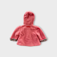 Retro Pumpkin Patch Fleece Jacket, Size 0000