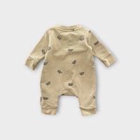 Tiny Cottons Cream Titicaca Onesie, Size 000