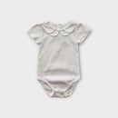 Jacadi Paris Petal Collar Bodysuit, Size 00