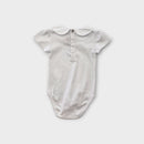 Jacadi Paris Petal Collar Bodysuit, Size 00