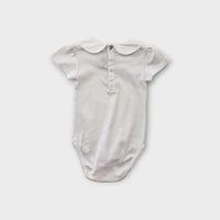 Jacadi Paris Petal Collar Bodysuit, Size 00