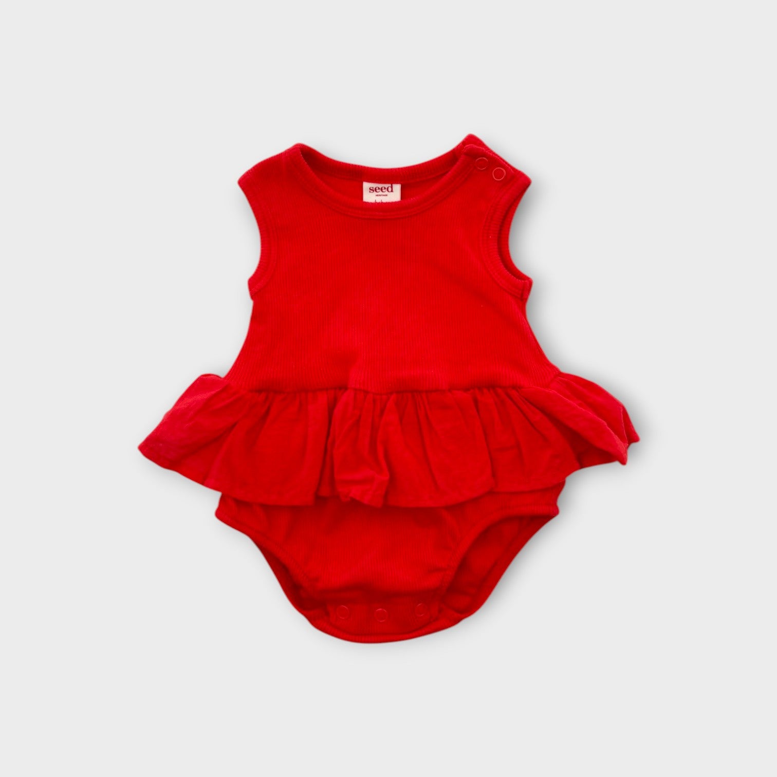 Seed Heritage Frill Bodysuit, Size 000
