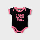 Rock Your Baby I Love Rock & Roll Bodysuit, Size 000