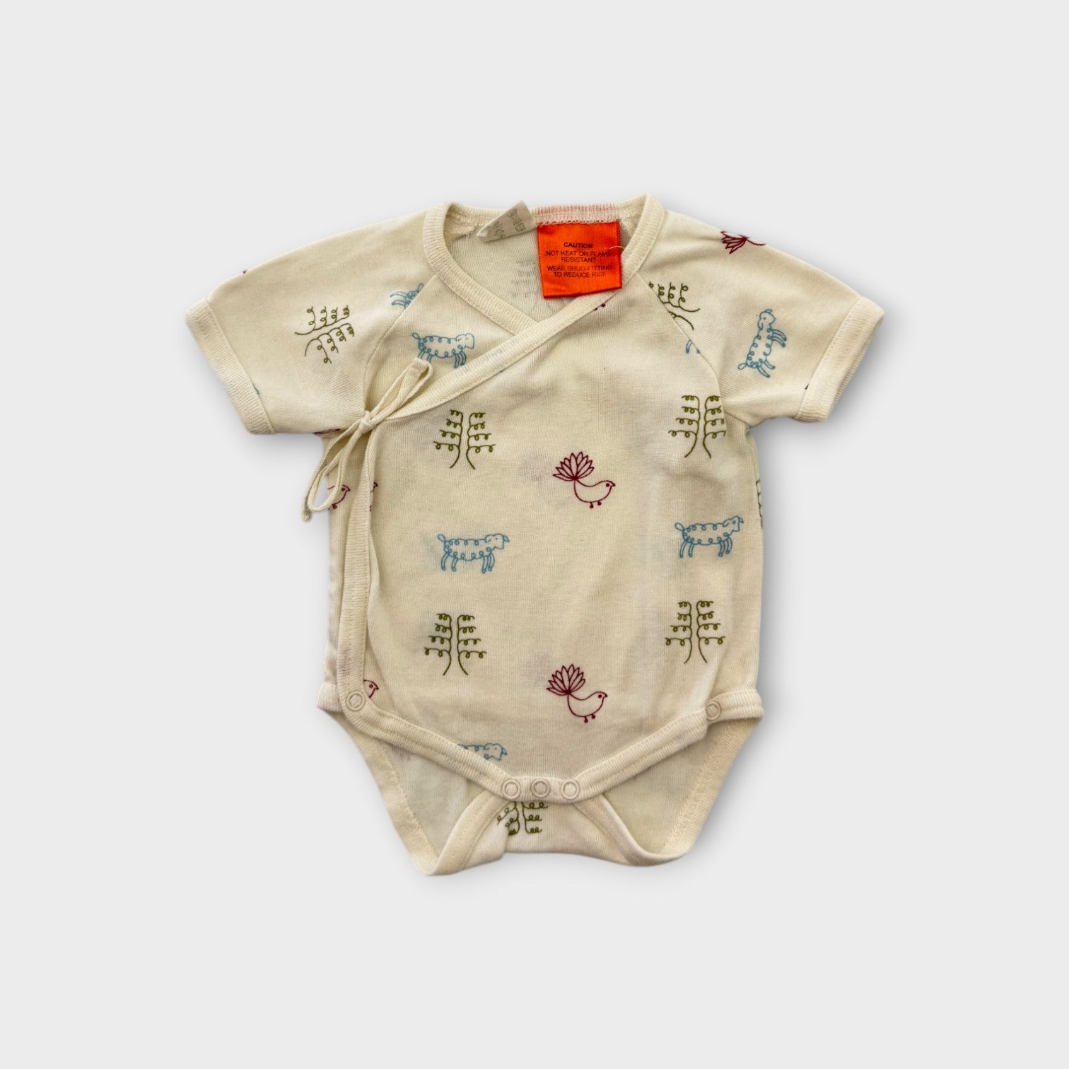 Nature Baby Wrap Bodysuit, Size 000