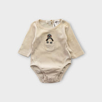 Purebaby Turtle Bodysuit, Size 0000