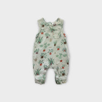 Purebaby Garden Print Jumpsuit, Size 000