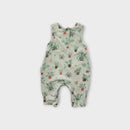 Purebaby Garden Print Jumpsuit, Size 000