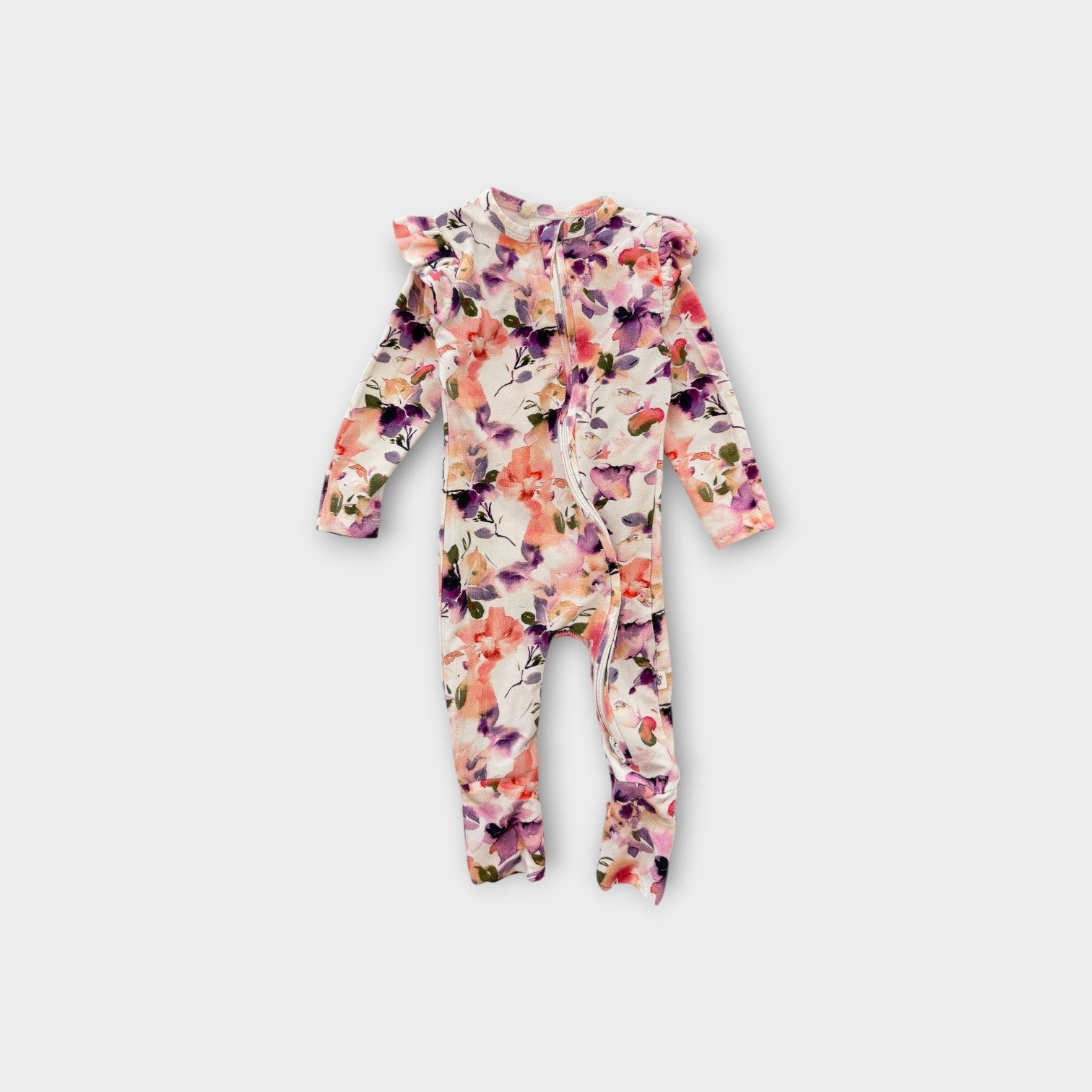 Snuggle Hunny Floral Onesie, Size 000