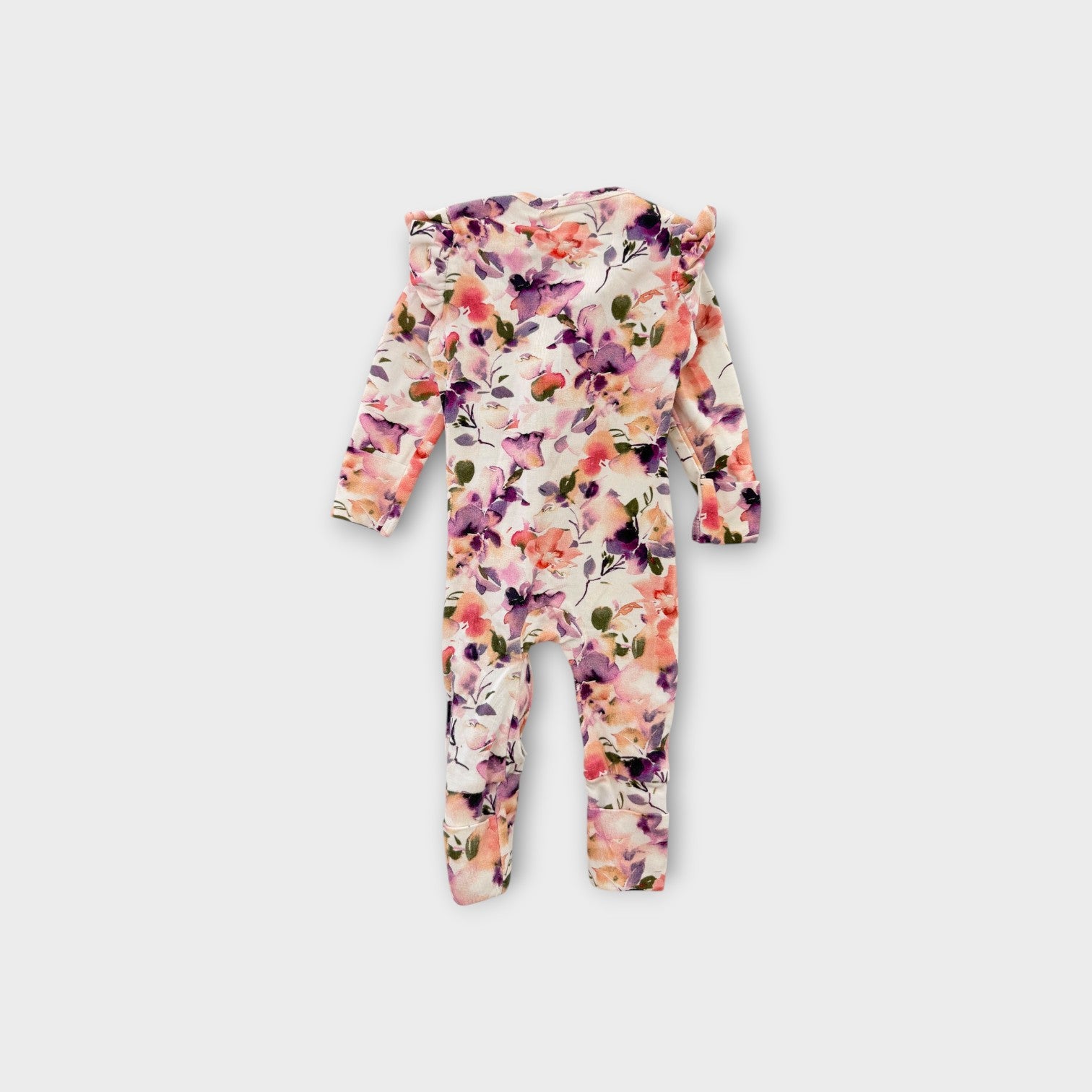 Snuggle Hunny Floral Onesie, Size 000