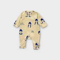 Tiny Cottons Face Print Onesie, Size 000