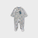 Jacadi Paris Velour Bunny Onesie, Size 000
