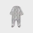 Jacadi Paris Velour Bunny Onesie, Size 000