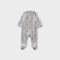 Jacadi Paris Velour Bunny Onesie, Size 000