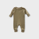 Summer & Storm Ribbed Onesie, Size 000