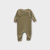 Summer & Storm Ribbed Onesie, Size 000