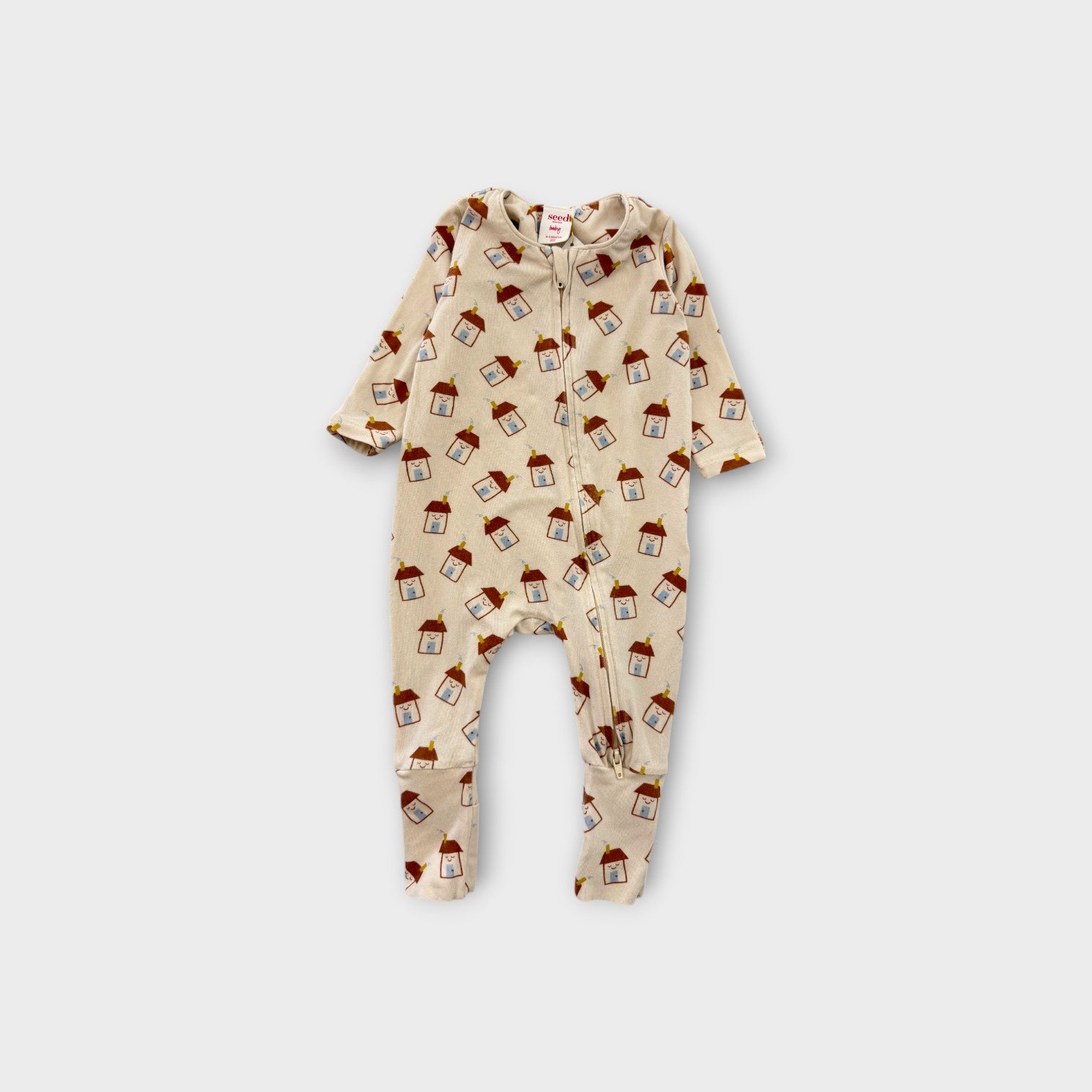 Seed Heritage House Onesie, Size 000