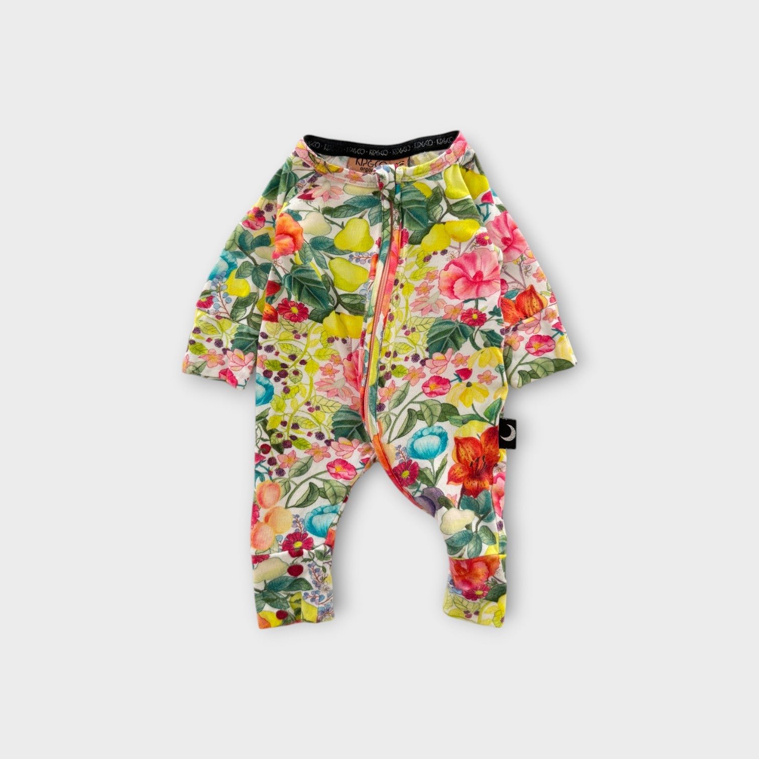 Kip & Co Floral Print Onesie, Size 000