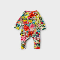 Kip & Co Floral Print Onesie, Size 000