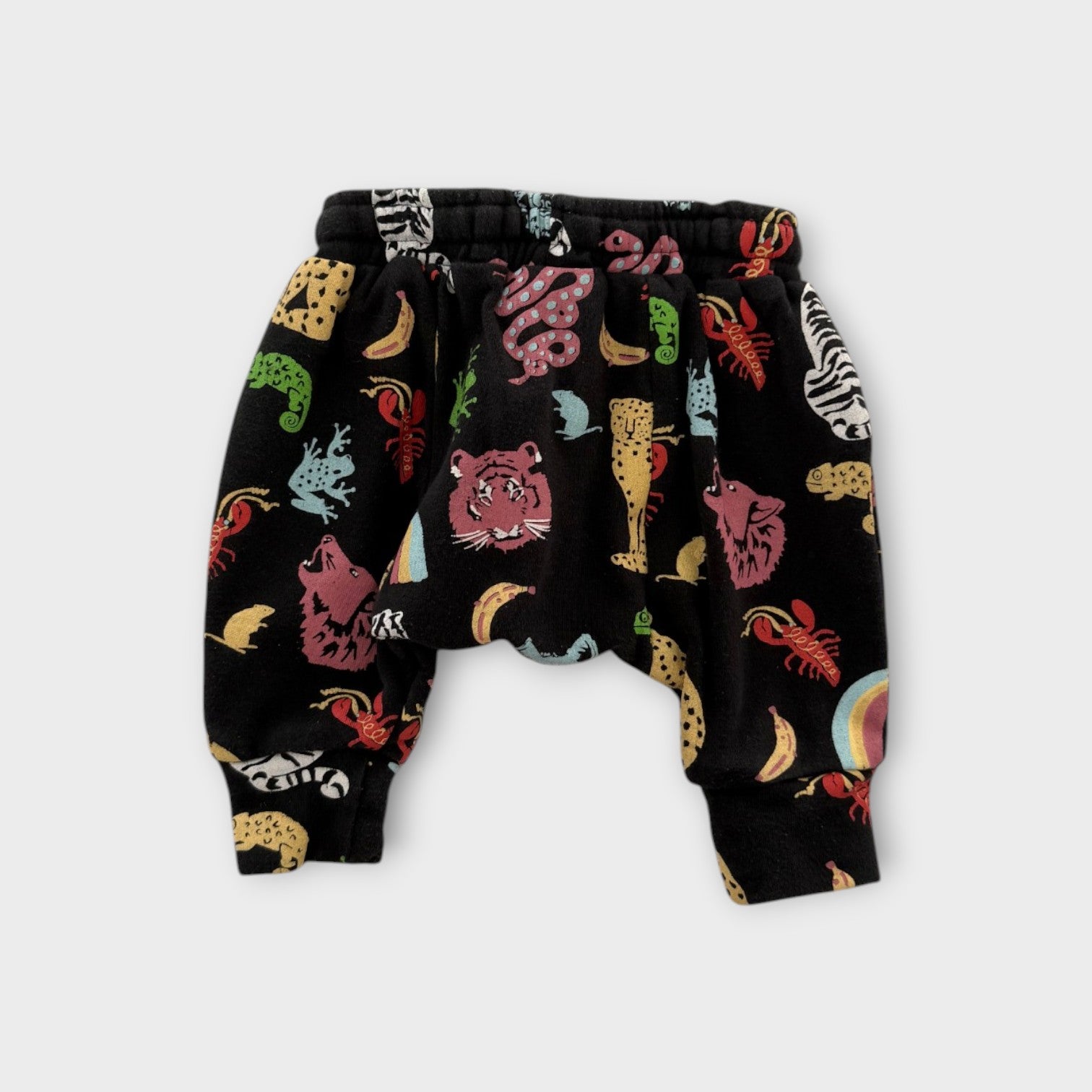Phoenix and the Fox Animals Print Sweatsuit, Size 000