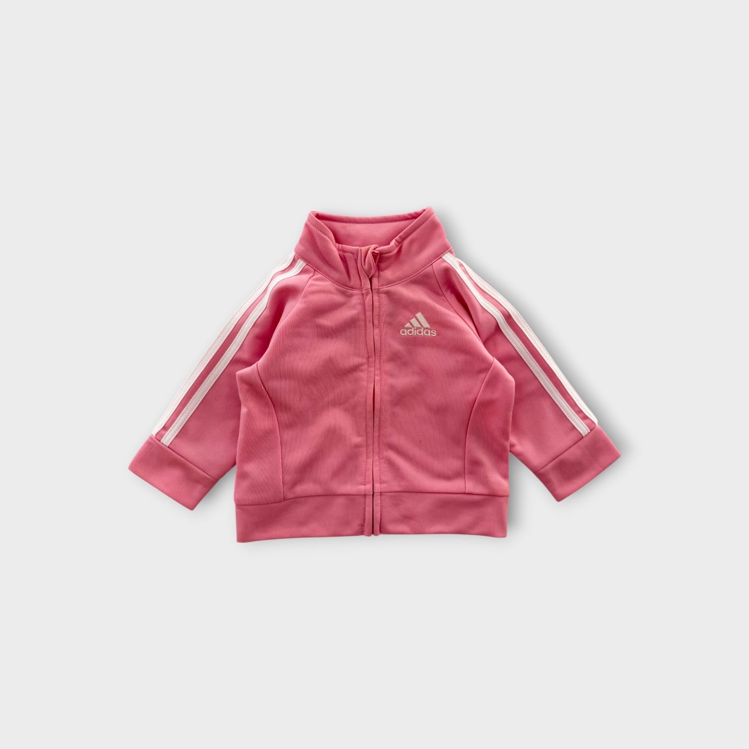 Adidas Pink Tracksuit Set, Size 000