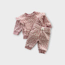 Country Road Pink Leopard Tracksuit Set, Size 000